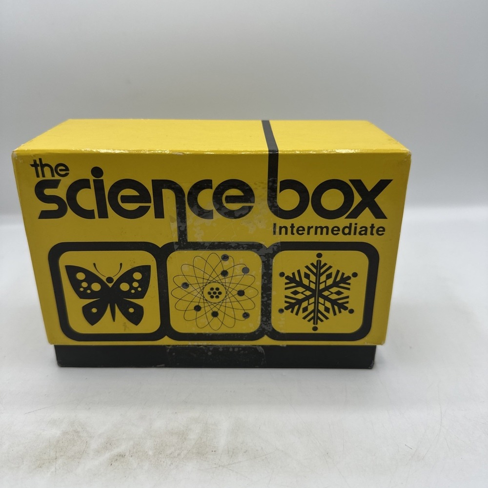 The Science Box Teacher Resource Cards Kids Activity Ideas Vintage 1980 HmSchool